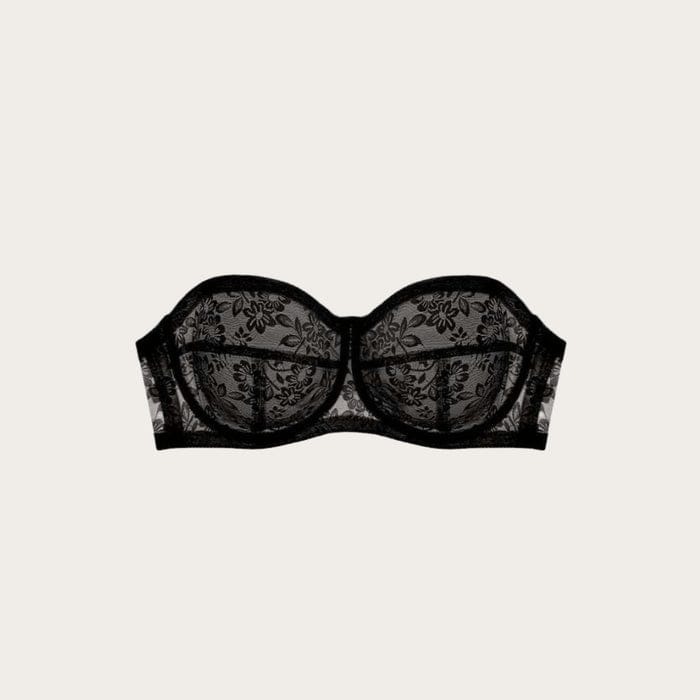 Curvee Plus Size Ultra Thin Convertible Strapless Bra