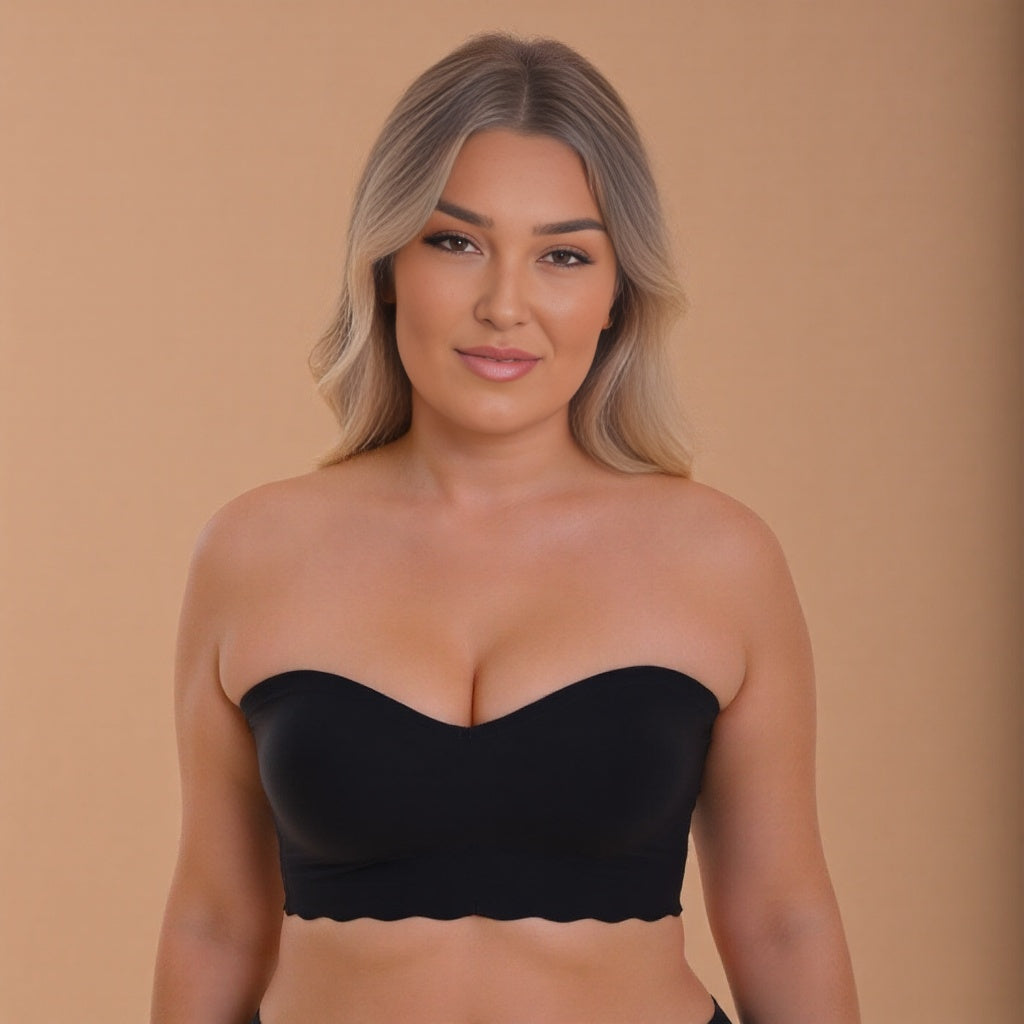 Curvee Invisible Strapless Push-Up Bra